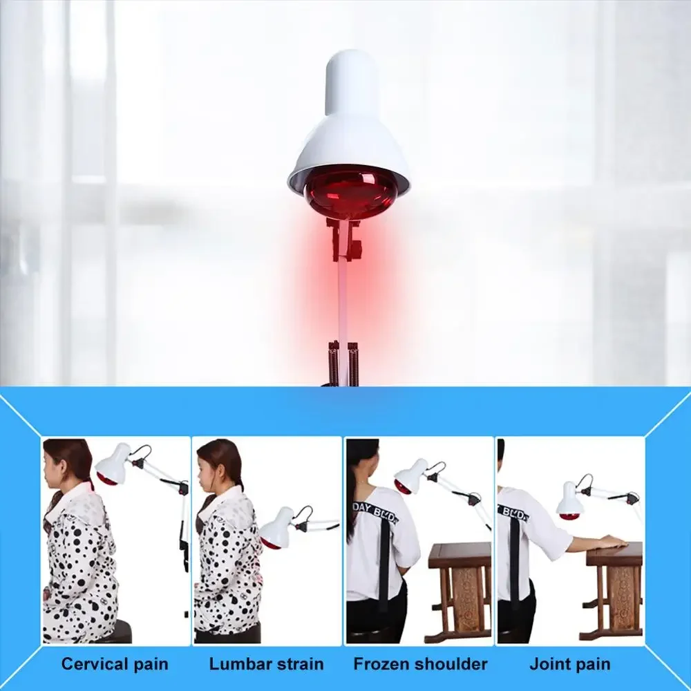Newest Desktop Electric Infrared Massage Lamps Relieve Pain Treatment Cervical Spondylitis Lumbar Disc Herniations EU Plug 220V