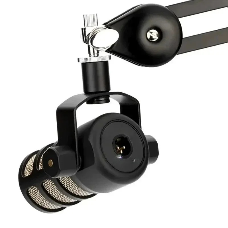 

Dynamic Microphone Broadcast Quality PodMic with Internal Pop Filter and Shock Mount for Podcasting Livestreaming