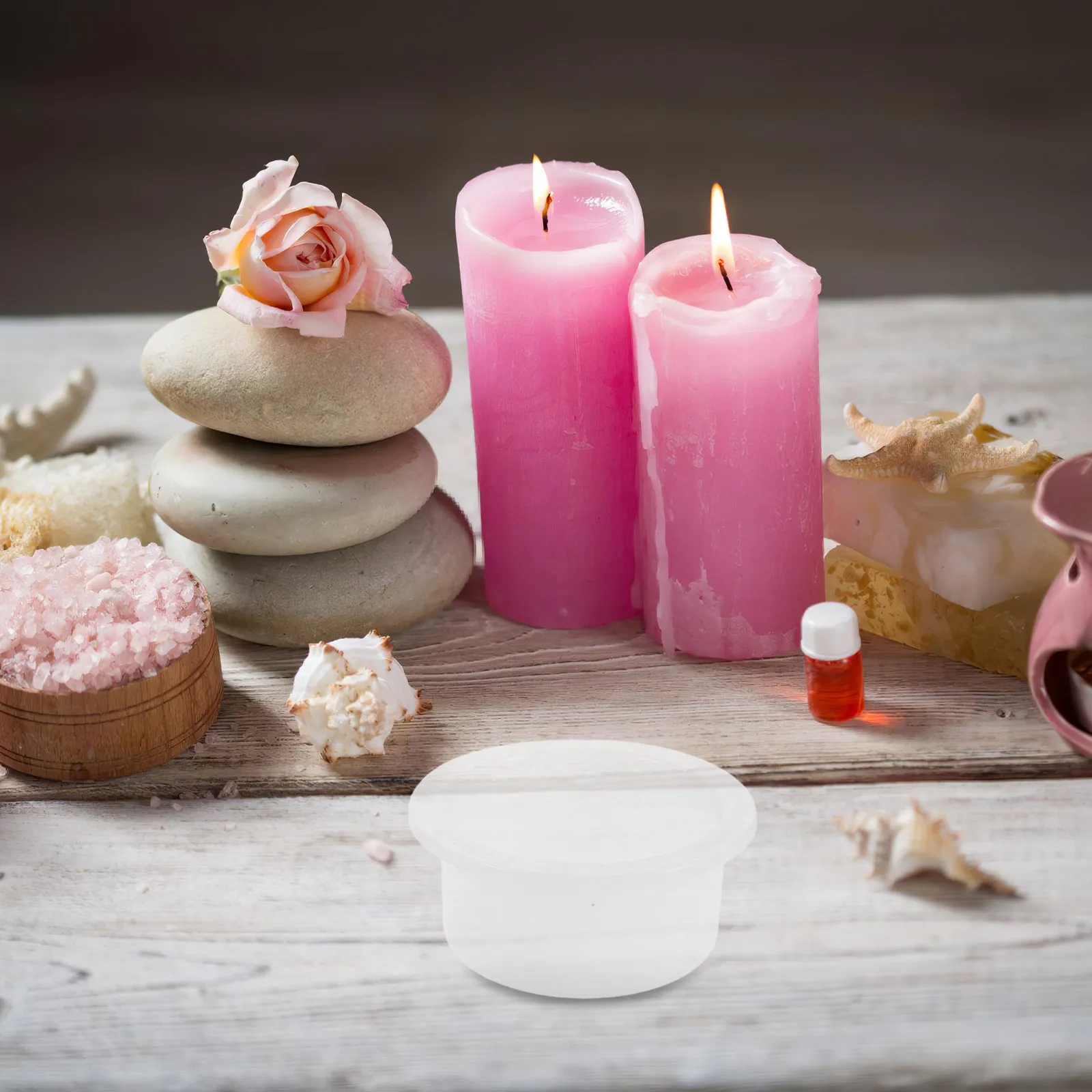 

2 шт. силиконовые подставки для восковых плиток, сменные вкладыши для ароматерапевтических нагревательных плиток для равномерного распределения тепла