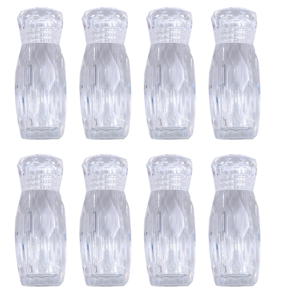 

8pcs Travel Empty Bottles Storage Containers Dispensing Lotion Sample Bottle Liquid Containers Portable Mini Size Face