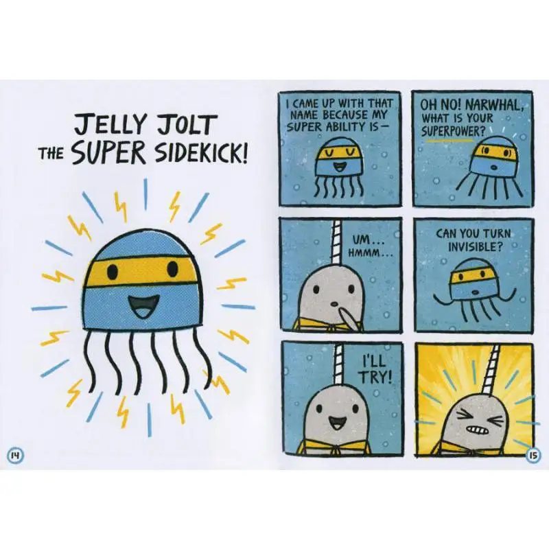 Un libro de estrechos y gelatinos Libro de súper estrechas y gelatina Jolt2 Ben Clanton FARSHORE 9781405295314