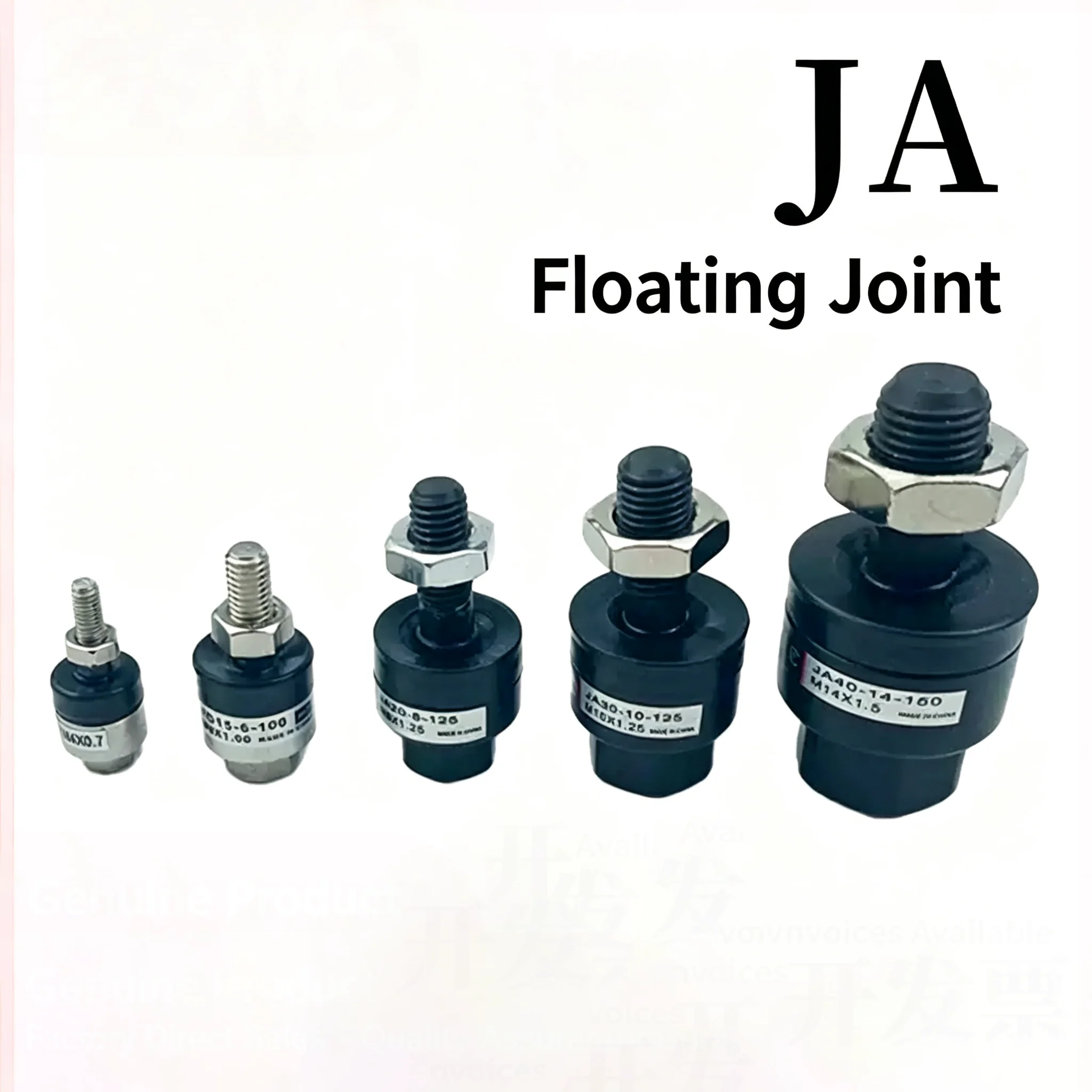 JA80-20-150 JA63-16-200 JA40-14-125 JA32-10-100 JA30-10-125 NEW Type JA Series Universal Floating Joint Cylinder Swing Joint