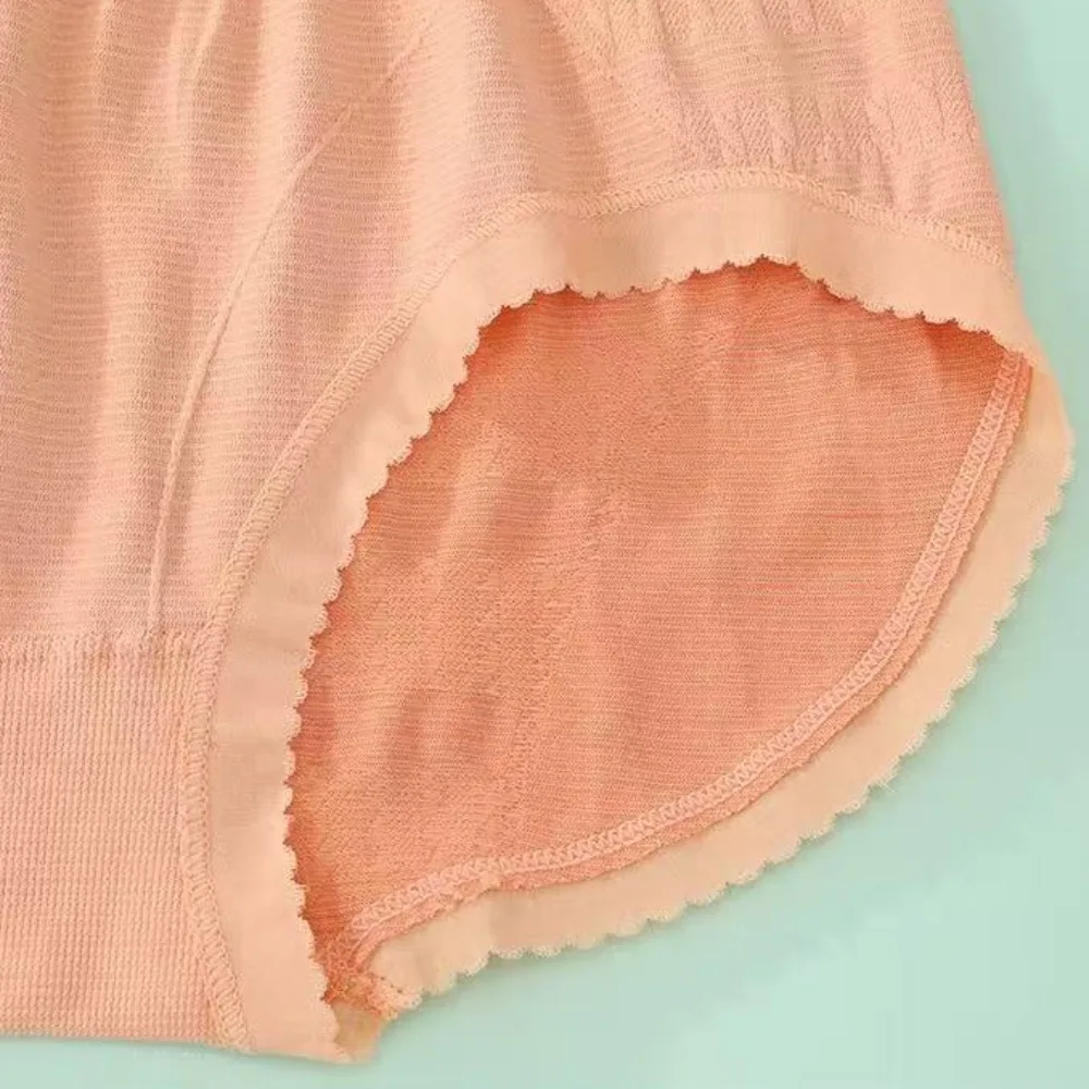 8Pcs High Waist Women Butt Lifter Briefs Solid Color Girdle Panties Slimming Underpants Waist Trainer 8PCS