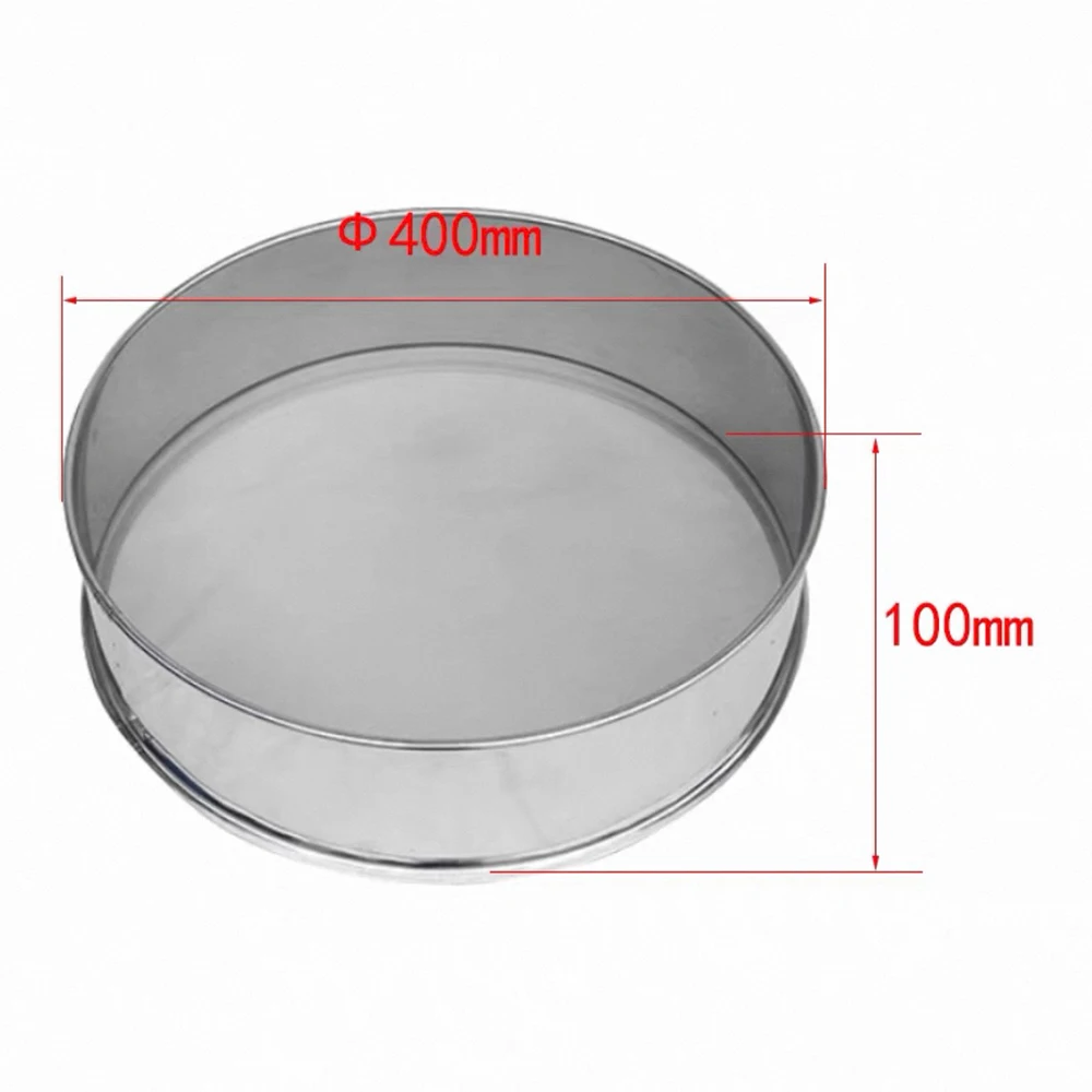 40cm Diameter Sieve Aperture Standard Sifters Shakers Kitchen Flour Powder Filter Screen Soil Strainer