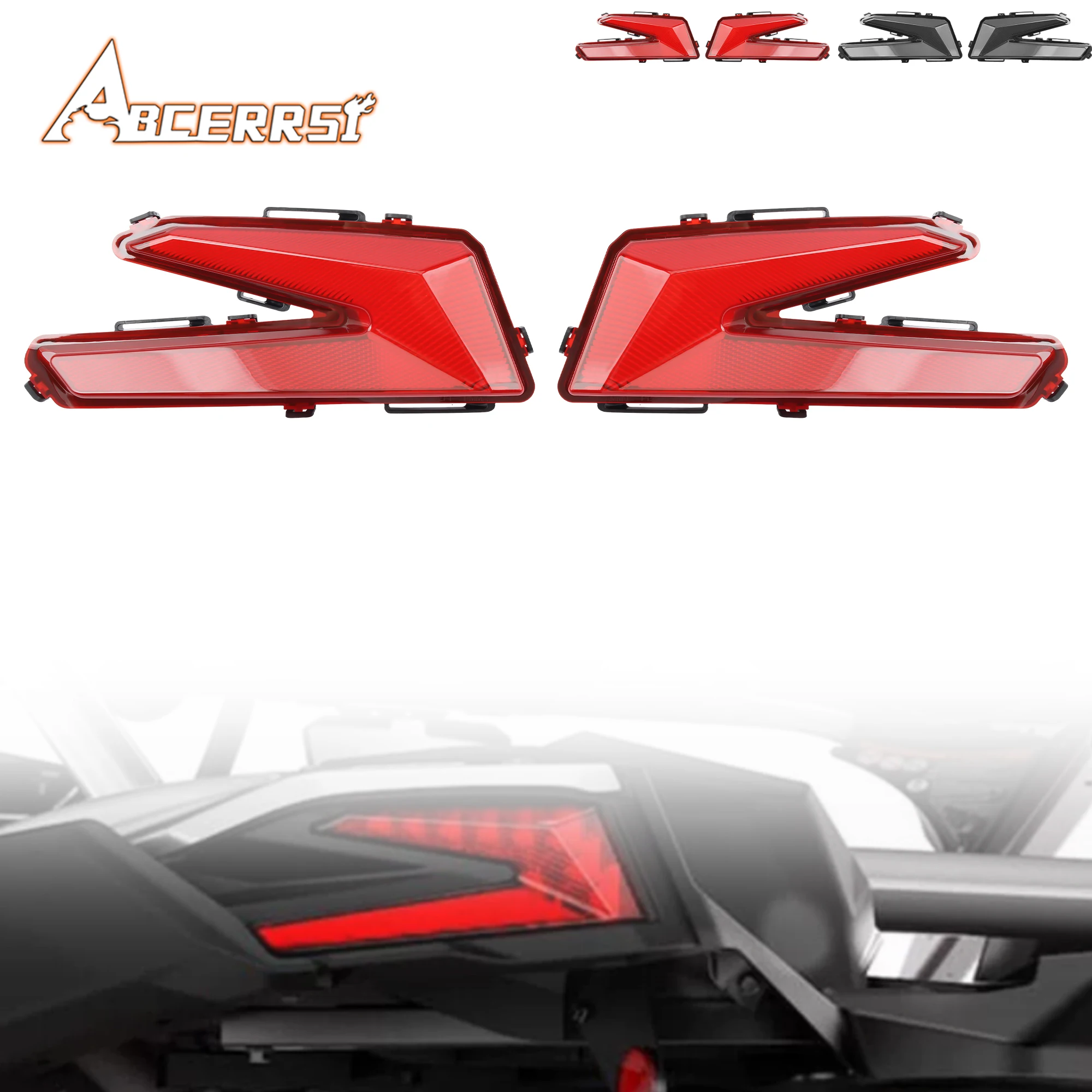 

Для Can-Am Maverick ATV UTV светодиодные задние фонари стоп-сигнал сигнальный фонарь X3 XDS XRS 2017-2023 запасные части для мотокросса DirtBike