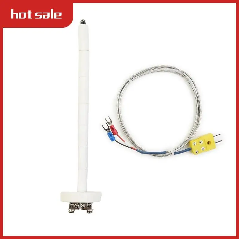 

Type K Thermocouple Probe Set Kit For High Temperature Measurement, 3.3Ft Cable, -58 To 2372°F (-50 To 1300°C) Range
