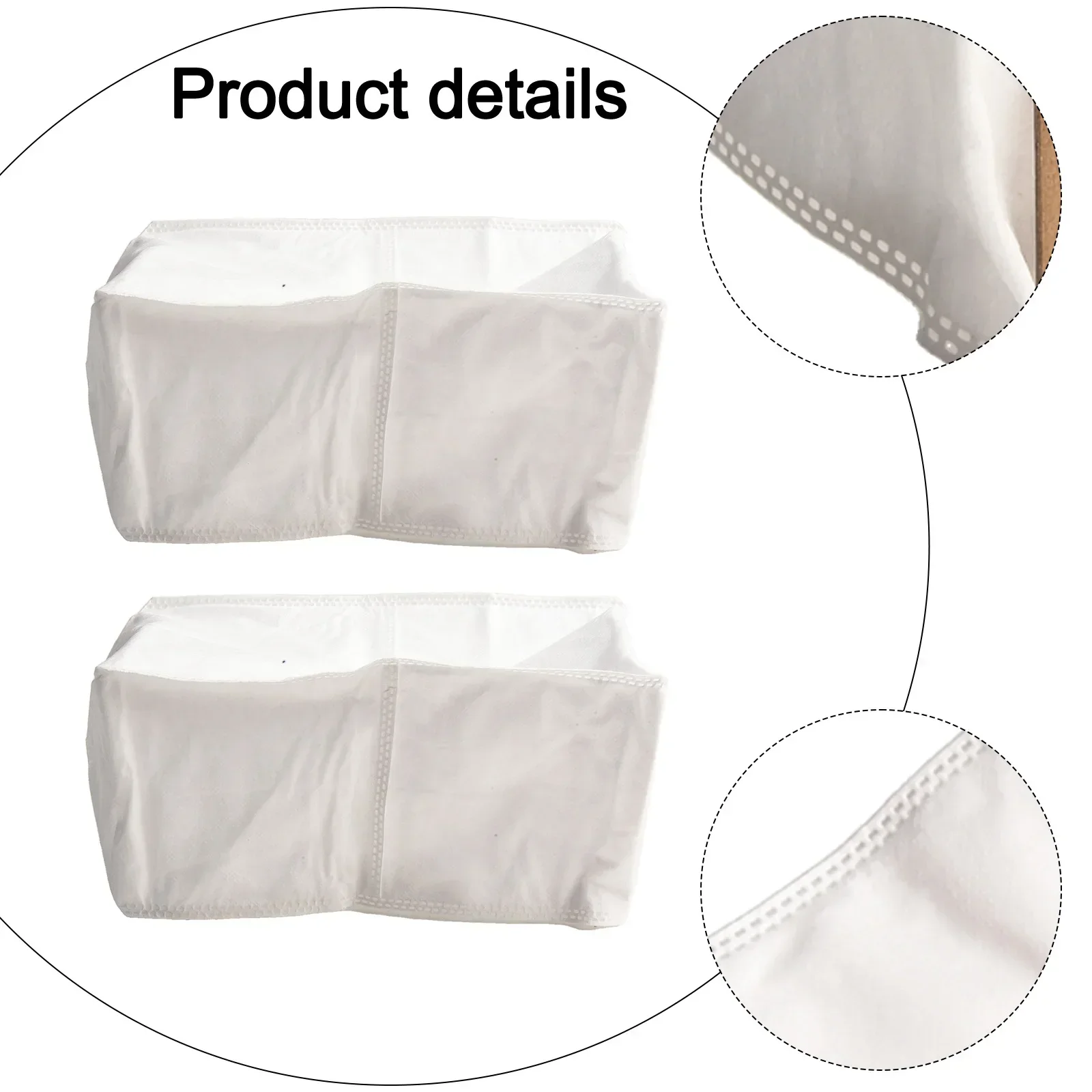 

Efficient Filtration Dust Bags 5 Pack Easy To Install High Filtration Efficiency Maintain Hygiene Regular Maintenance