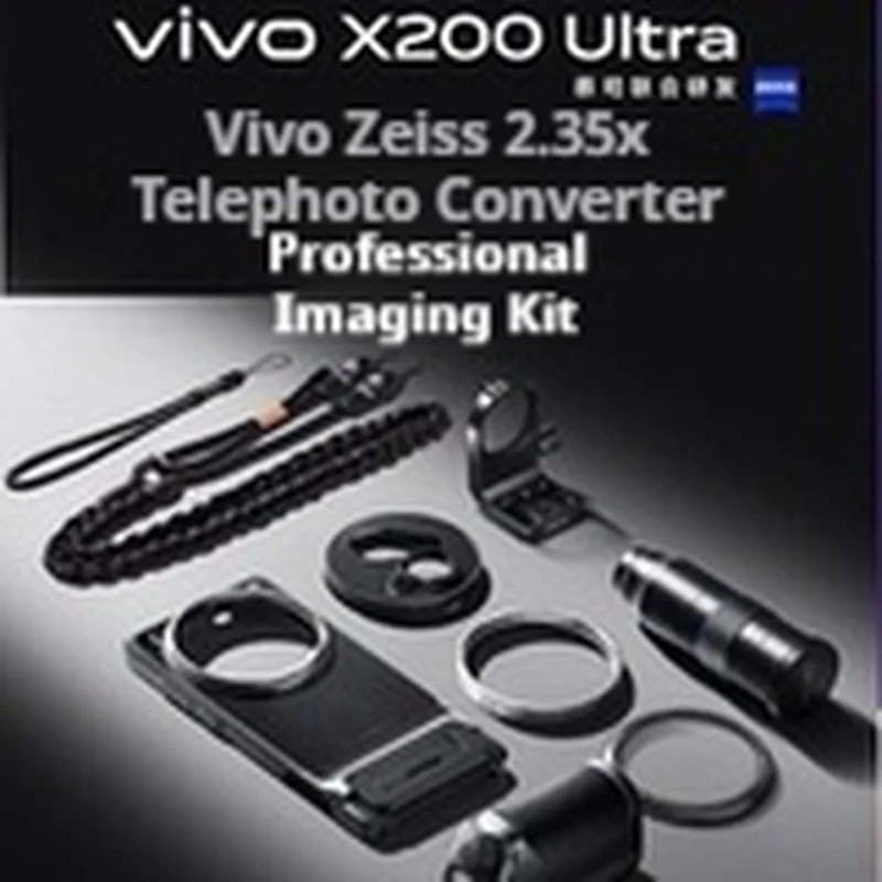 Original For Vivo X200 Ultra Zeiss 2.35x Telephoto Lens Set Photographer's Kit With imaging Handle With Mobile Phone Case Gift