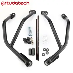 Artudatech 크래시 바 엔진 프레임 가드, 스즈키 GSXR GSX-R 600 750 06-10 용, 매트 블랙