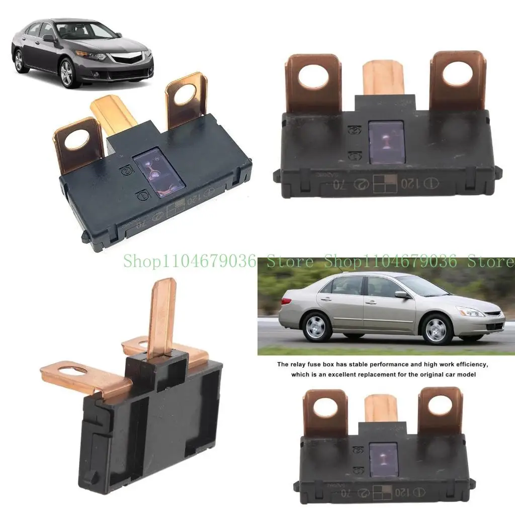 

652F Multi Block Fuses 120A/70A 38231-SFY-003 Replacement Multi Fuses for Odyssey Auto Accessory Black