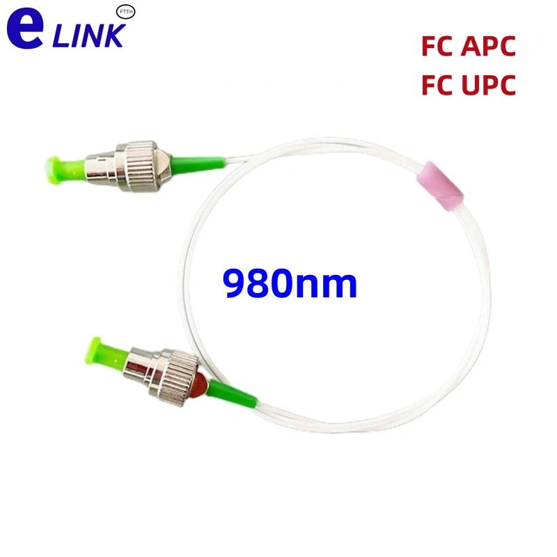 fiber optic jumper Hi980nm FC/APC Low insertion loss 980nm single mode wavelength FC/UPC 1m 3m 5m 1 piece