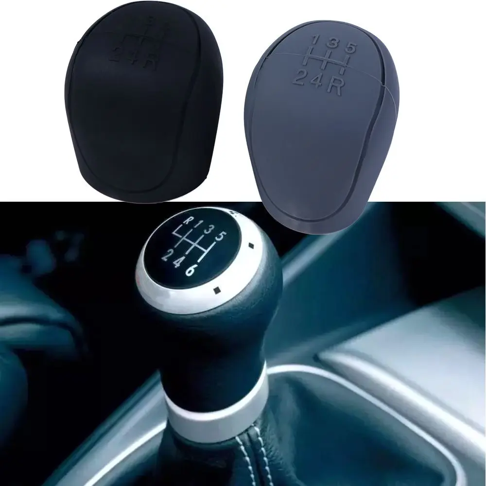 Gear Rod Cover Non Slip Gear Shift knob Sleeve Car Grip Handle Case Automobiles Gear Shift Cover Car Gear Head Shift Knob Cover