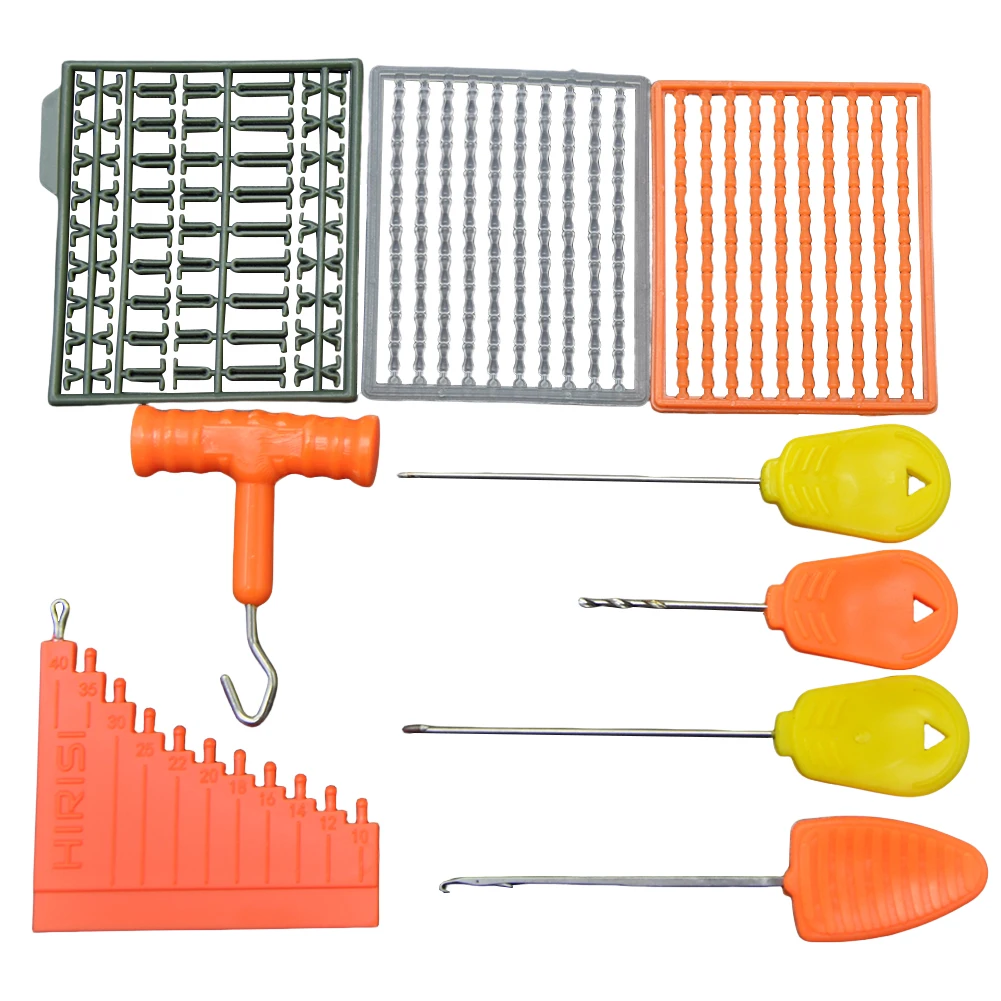 9 قطعة طعم صيد سمك الشبوط إبرة طعم صيد سمك الشبوط إبرة الطعوم الحفارات مجموعة أدوات الطعوم تزوير إبرة الحفار الصيد اكسسوارات