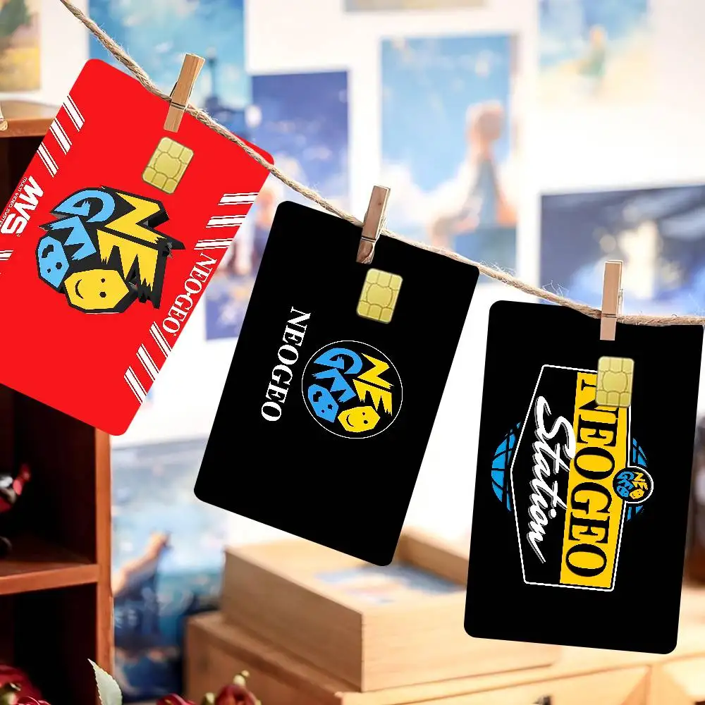 S-SNK N-Neogeo Neo Geo مختلف أنيمي بطاقات الائتمان البنك حافلة تمرير ملصقات كول الديكور ملصقات مقاومة للماء جمع