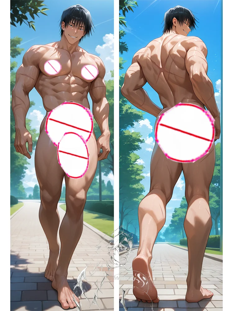 

Dakimakura мужской Toji Fushiguro весь корпус двусторонний принт наволочка для тела в натуральную величину для взрослых аниме наволочка для тела