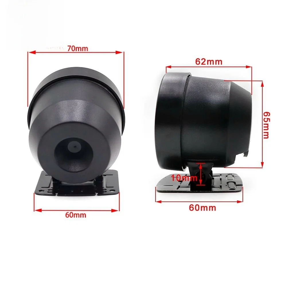 For Daily Driving Black for Turbo Boost Gauge Precise for Turbo Pressure Monitoring for Turbo Pressure Gauge 60mm Boost Gauge