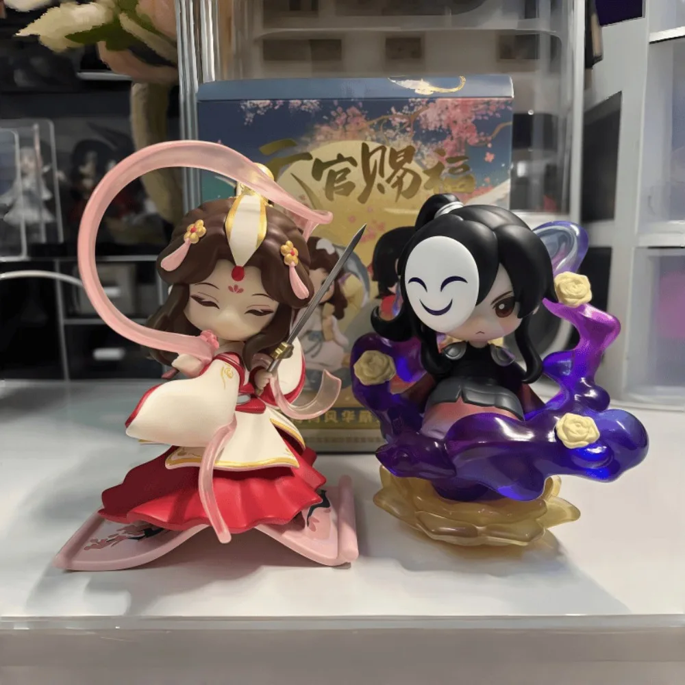 Heaven Official's Blessing Der Prachte der Gemäldeserie Blind Box Tian Guan Ci Fu Mystery Box Xielian & Huacheng Figurenspielzeug