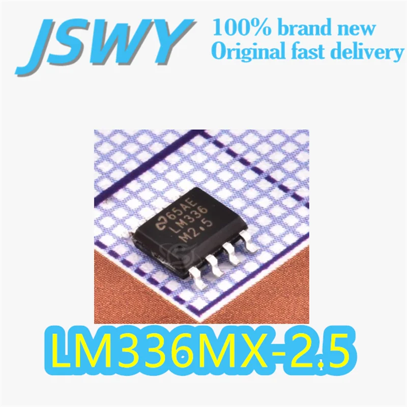 

(10/50 pieces) LM336MX-2.5 Original, Silk-screened LM336-2.5 2.5V Precision Voltage Reference Parallel Zener Diode Electronic