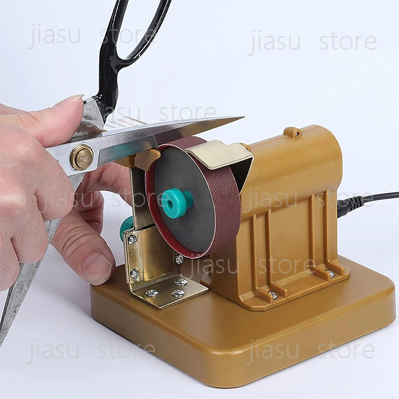 

Electric Scissors Sharpener Mini Sander - Barber Shears Polishing for Hair Salon