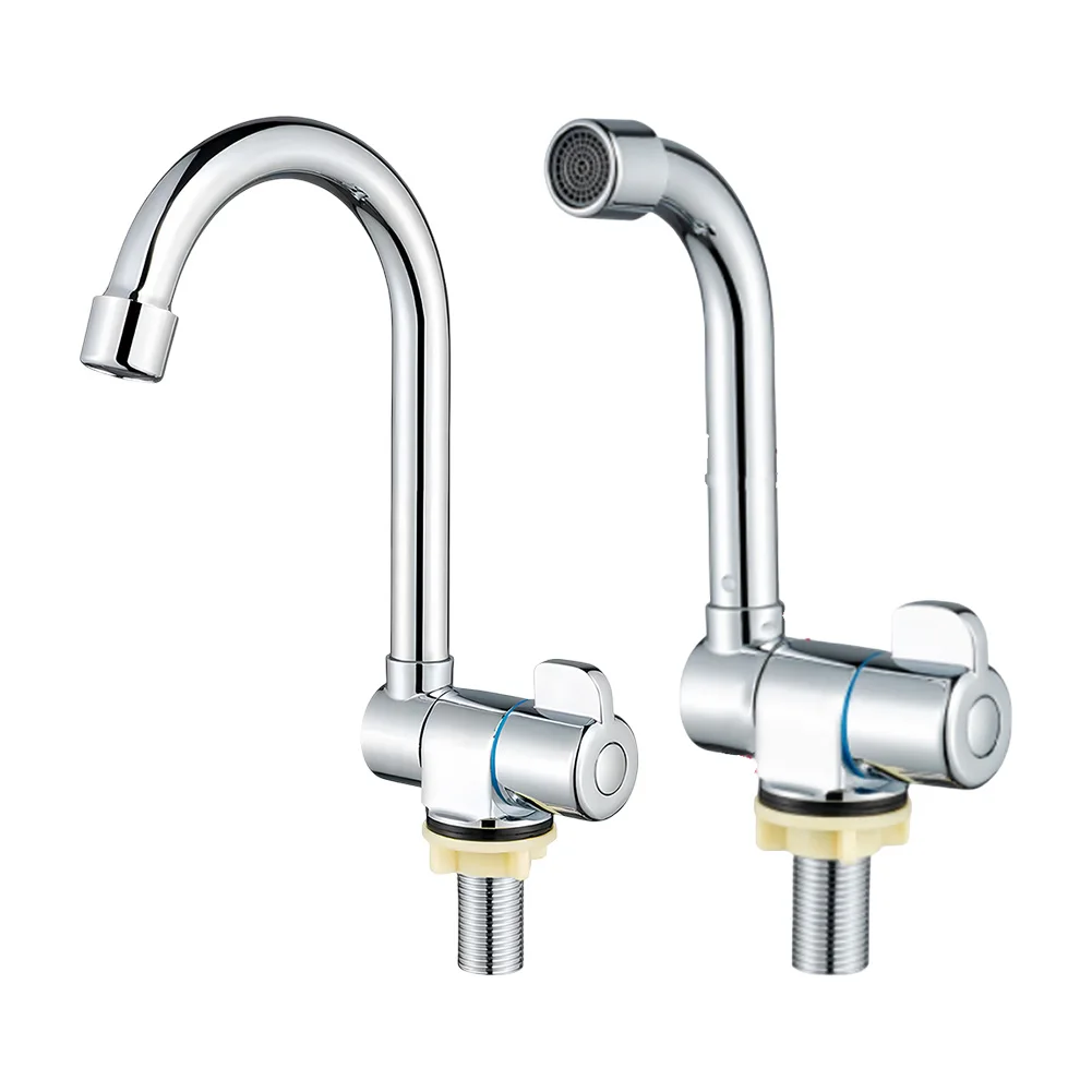 

167*70*81MM 360 Rotating Faucet Chrome-plated Finish Easy Installation Leak-proof Performance Long-term Reliability