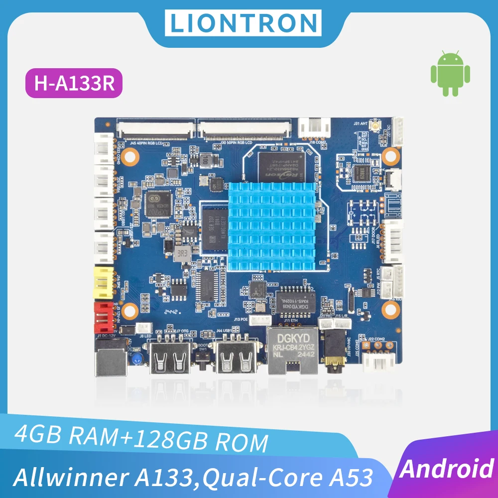 Торговые автомати Liontron Allwinner A133. Умная четырехъядерная макетная плата поддерживает небольшой RGB-экран Android Linux. Торговые автомати Liontron Allwinner A133. Умная четырехъядерная макетная плата поддерживает небольшой RGB-экран Android Linux.