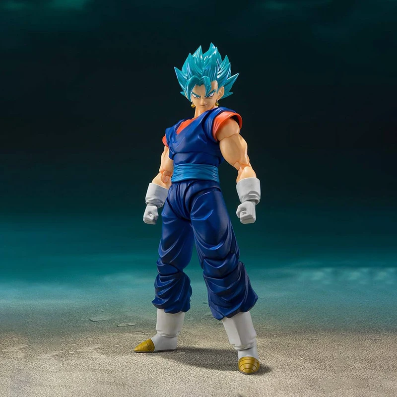 Shf Dragon Ball Z Figures Super Saiyan God Vegetto Action Figure Model Collection Anime DBZ Vegeta Son Goku Potara Figurine Toys