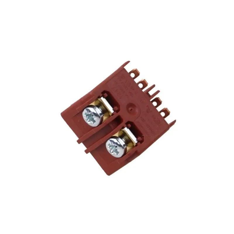 5E4 outil électrique meuleuse d\'angle momentanée meuleuse d\'angle AC250V 6A 125VAC/12A DPST pas de bouton poussoir interrupteur pour Bosch 6-100