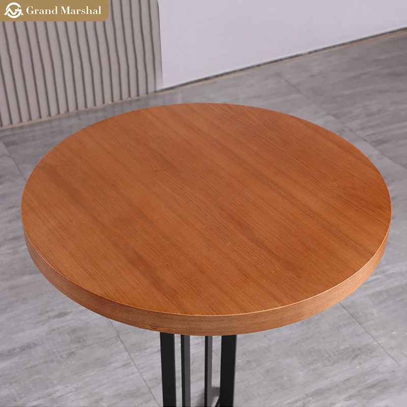 Hot Sales Modern Retro-style Solid Walnut-Colored Wood Small Table For Restaurant Balcony Dining Leisure Coffee Negotiation Made