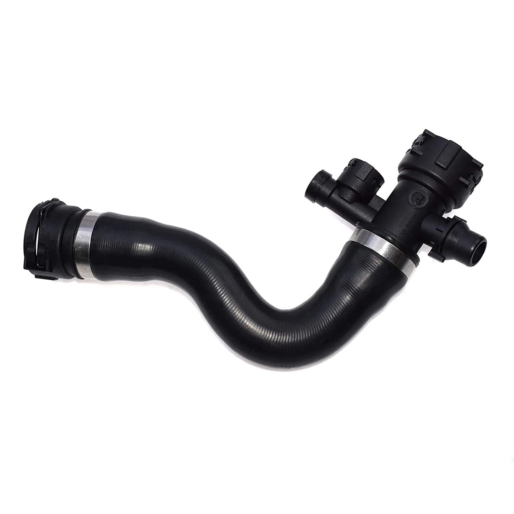 

Upper Radiator Coolant Hose Pipe Water Line Fit for -BMW X3 E83 LCI 2.5Si 3.0I 3.0Si 17123415433