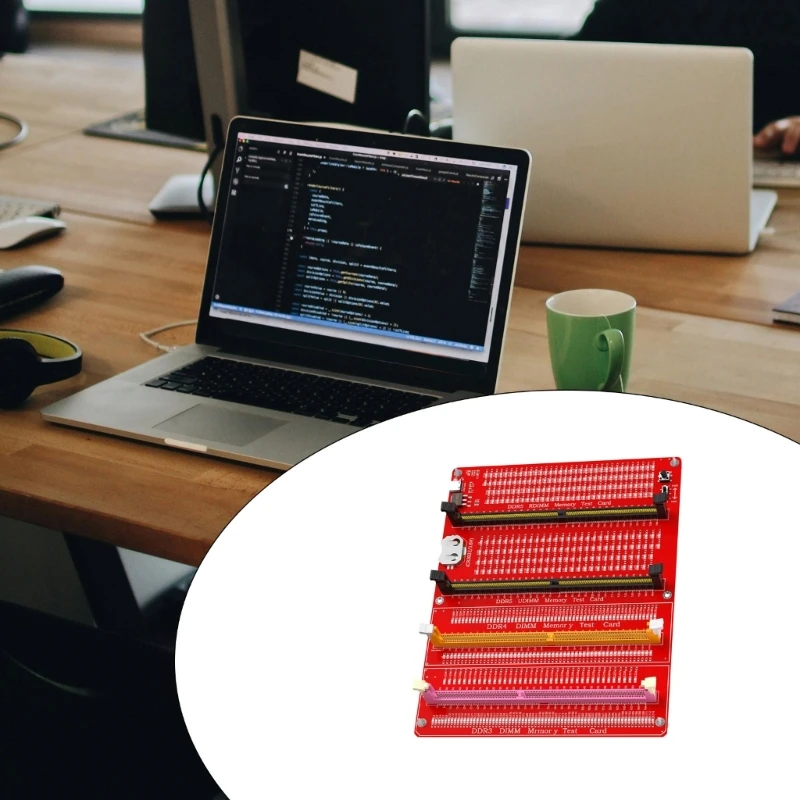 Tester memoria DDR3/4/5 RDIMM/UDIMM con indicatore LED Alimentatore USB C