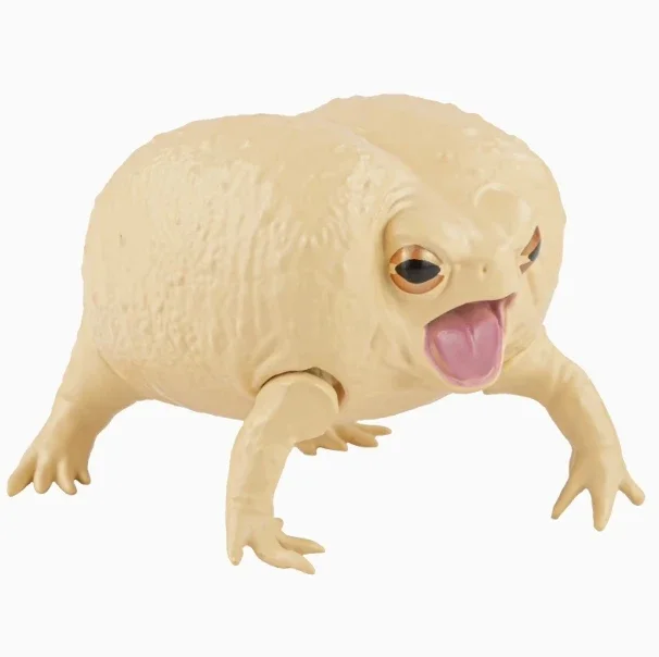 Japanse Echte Gacha Schaalmodel Simulatie Amfibie Kikker Emulatie Tafelblad Decoratie Action Figure Speelgoed