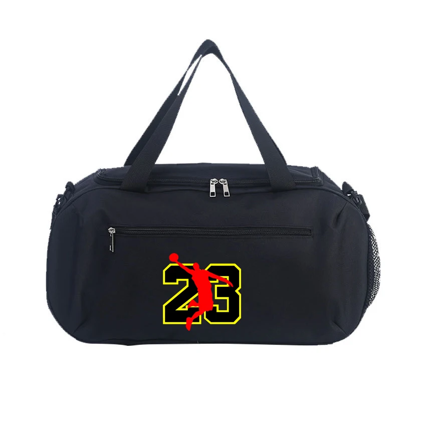 

Gym Bag Waterproof Fitness Bag Number 23 Printed Sport Men Women Bag Outdoor Fitness Portable Bags Yoga Sports Travel Bag
