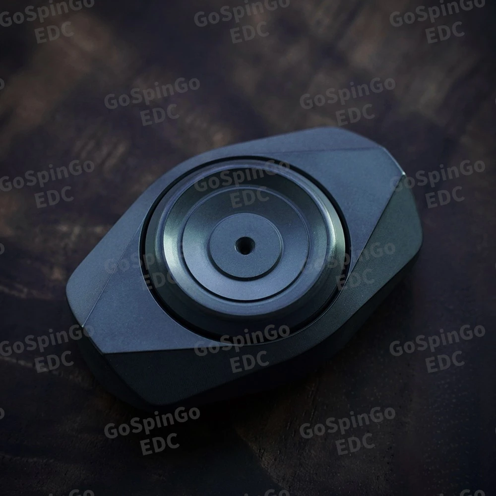 Hibernating أوزة EDC سليم تململ سبينر المعادن تململ المغازل شفرتين تململ سبينر أدوات تخفيف القلق #4