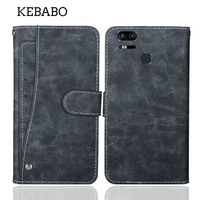 Fashion Leather Wallet ASUS ZenFone 3 Zoom ZE553KL Case 5.5\
