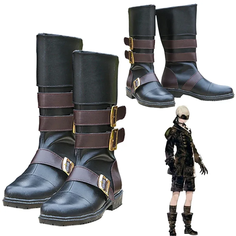 

Neil Mechanical Era 9S Yurha Cosplay No.9 Type S shoes and boots, suitable for Halloween and Christmas parties
