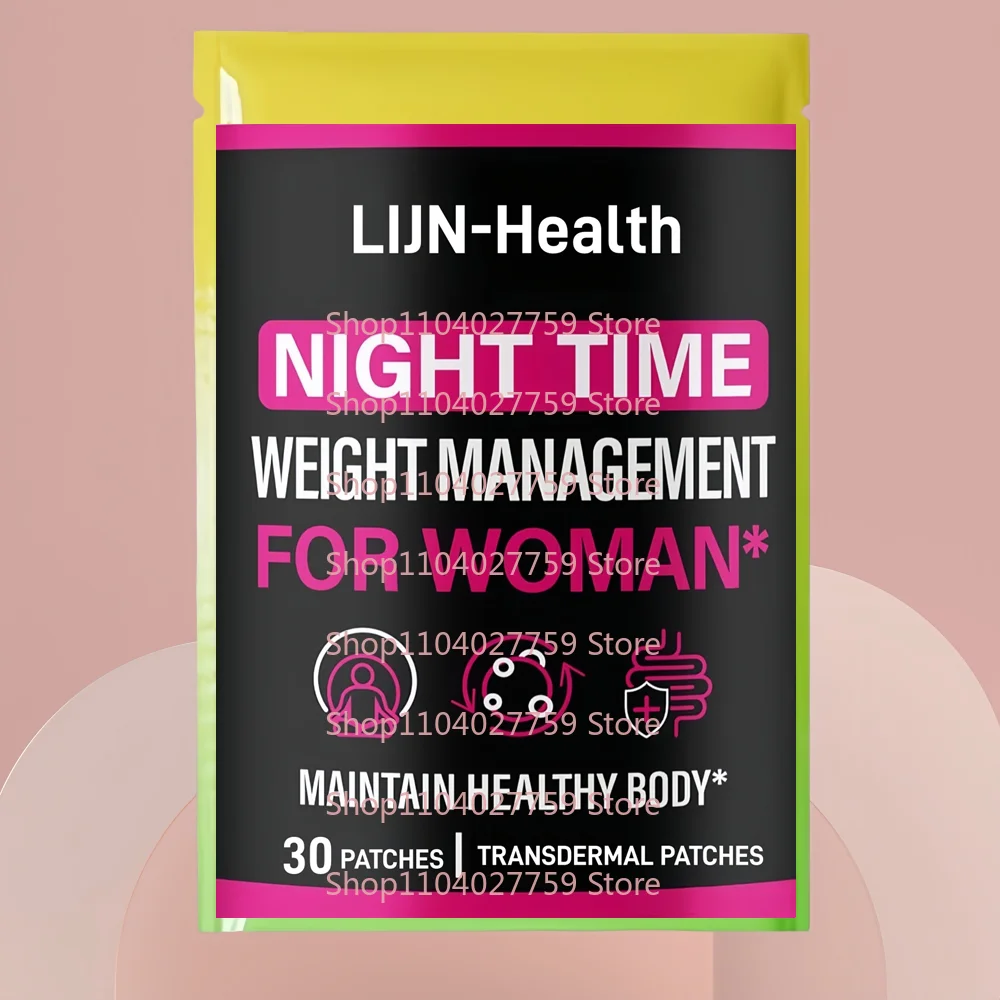 

30 пластырей для сжигания жира на ночь, трансдермальные пластыри для мужчин и женщин, подавляющие аппетит, для сжигания жира на животе