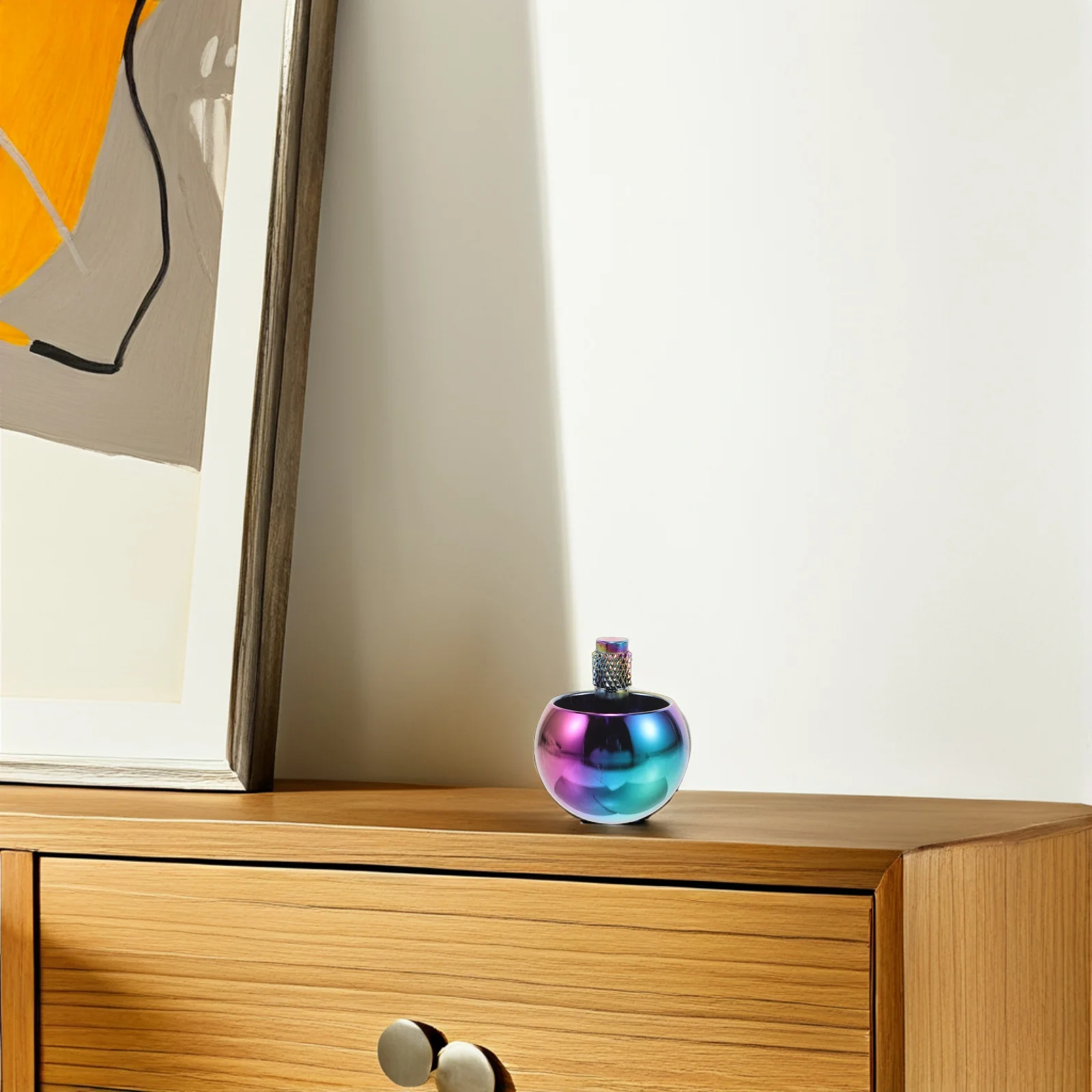 Metal Gyroscope Spinning Top Unique Mushroom Design Flip Over Desk For Adults Precision Decorative Gyroscope