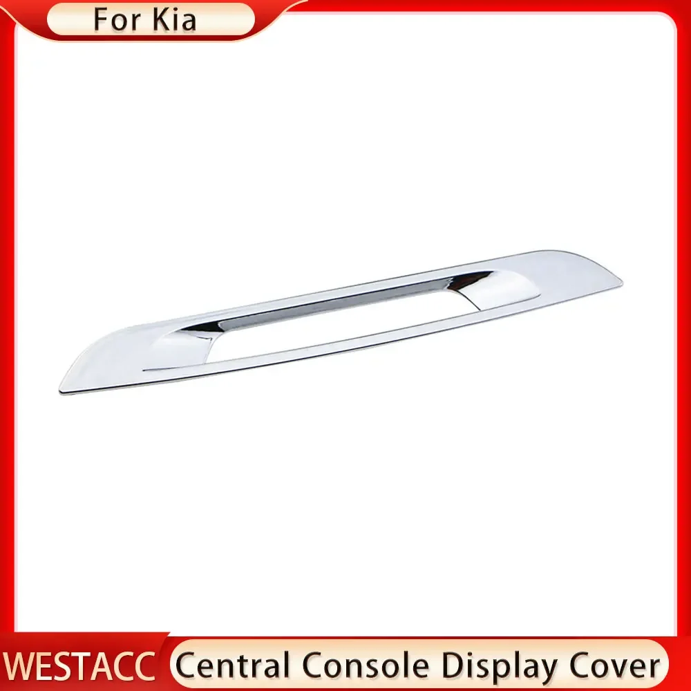Car Central Console Display Cover for Kia Sportage R 2011 2012 2013 2014 2015 Decoration Sticker Trim Accessories image 5