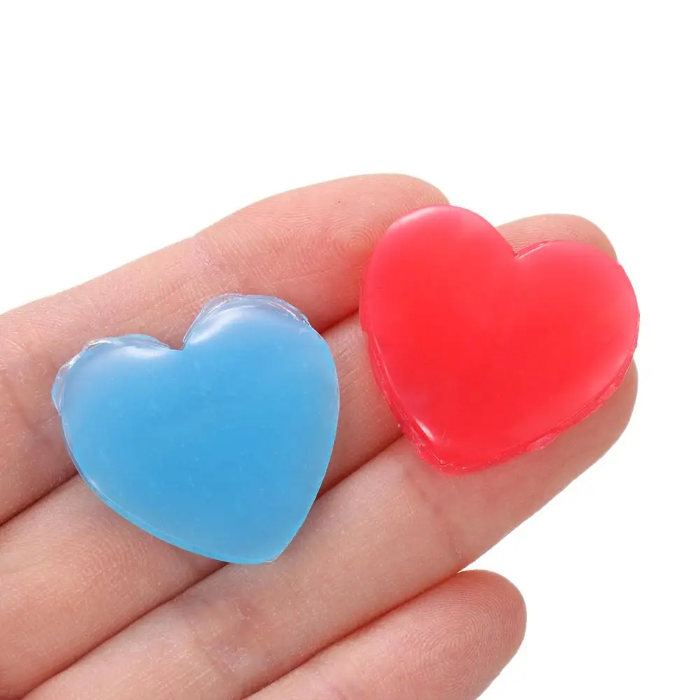 2pcs Heart-Shape 5D Diamond Painting Glue Clay Cross Stitch Embroidery Point Drill Pen Sticking Nail Art Drilling Mud Accessory