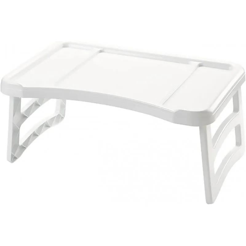 Eurasian shop®Bed table, folding table, plastic bed side table, 51x33x23,5cm