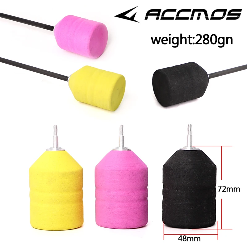 1/3/5/10PCS Archery Sponge Arrowheads CS Game Foam Safety Broadheads for Bow Shooting Training Practice Target Accessories