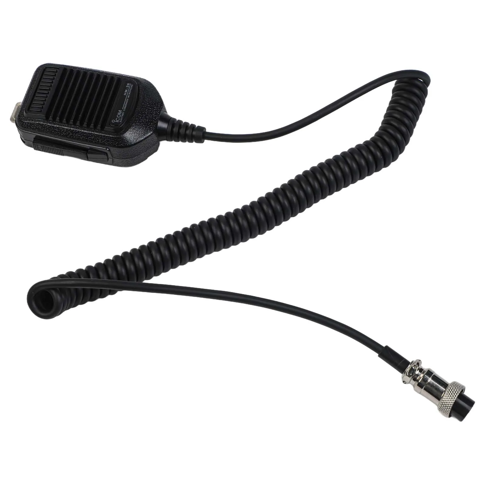 Black HM-36 8 Pin Microphone Speaker For ICOM IC-718 IC-78 IC-765 IC-7200 IC-7600 Mobile Radios Button Ham Part
