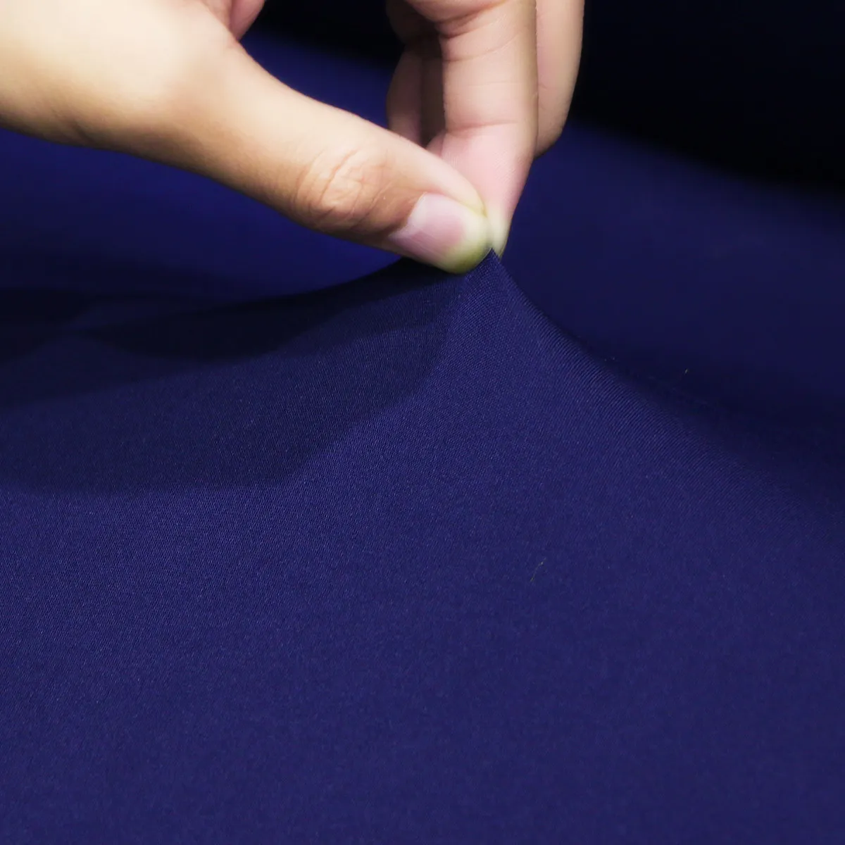 Elastic Anti-Slip Sofa Cover Slipcover Set Navy Thick Fabric Sofa Protector for Three Person Couch