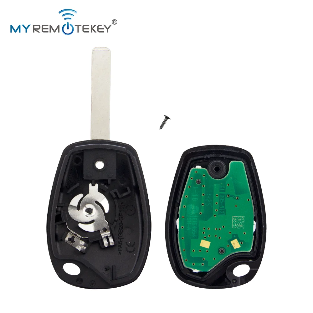 MYREMOTEKEY Fernbedienungsschlüssel 3 Tasten 434MHz VA6 Klinge PCF7947AT ASK für Renault Clio Kangoo Modus Master Twingo 2006-2012 – Detail 7