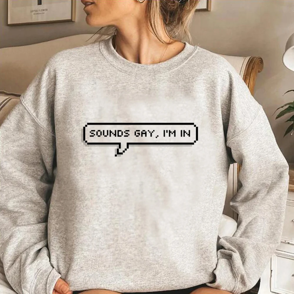 Lesbian hoodies women streetwear Kawaii sweatshirts sweater women vintage pulls