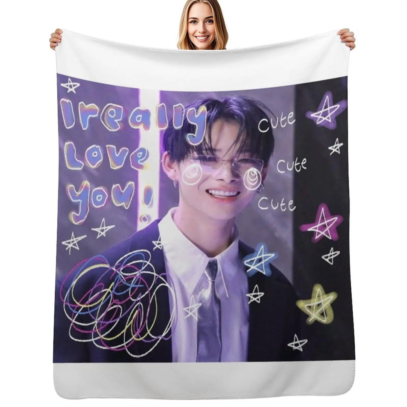 

niki Throw Blanket Anti Shedding Soft Fuzzy Blanket for Home