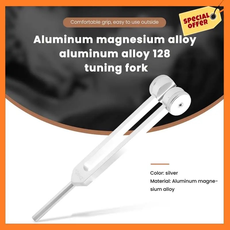 

AD08-Aluminum Alloy 128Hz Tuning Fork Can Be Used For Ear Picking Gifts, High Quality And Luxury Workmanship