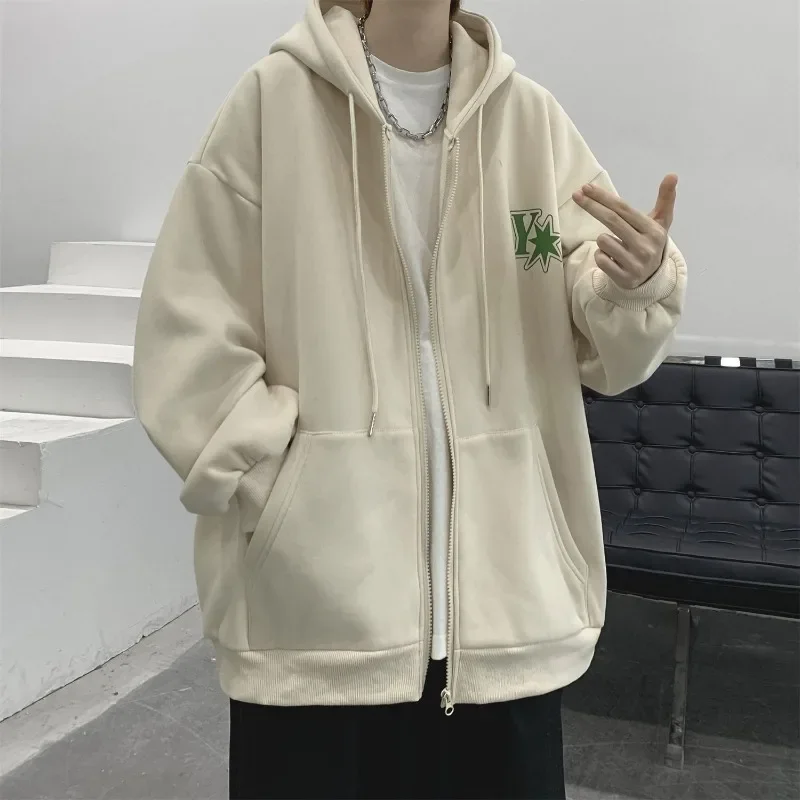 

Мужская толстовка с капюшоном в корейском стиле для молодых студентов, одежда Y2k, модная новинка и забавная мужская толстовка в стиле Харадзюку
