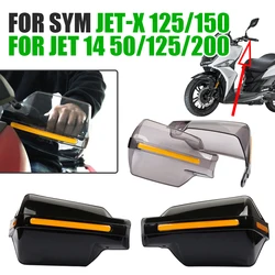 For SYM JET-X 125 150 X125 X150 JET 14 50 JET14 125 200 Motorcycle Accessories Handguard Windshield Hand Guards Wind Shield