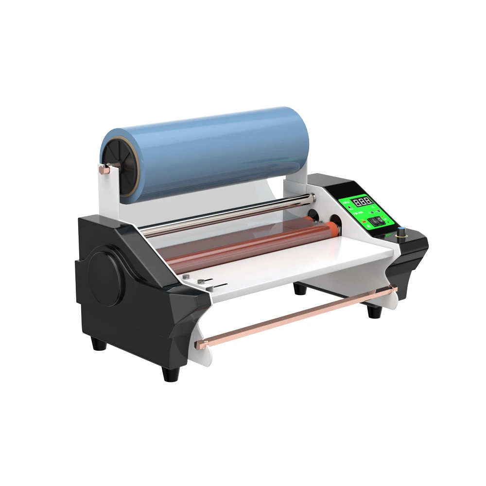 Factory Hot Sales Film Automatic Electric Plastic Film Hot Cold Pink Laminating Machine For A3 A4 UV DTF Printer